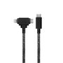 Native Union Belt Cable Cosmos Câble Universel USB-C/Lightning 1.5m - 60W Charge Rapide - Certification MFi - Construction Écologique