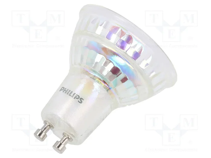 PHILIPS Lampe LED GU10 blanc ambiant 4,6W 355lm PHILIPS Lampe LED GU10 blanc ambiant 4,6W 355lm