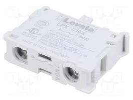 LOVATO ELECTRIC Élément de contact Platinum 22mm frontal