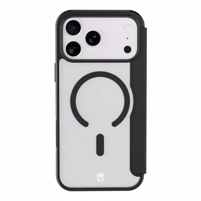 Force Case Étui Folio Compatible MagSafe pour iPhone 17 Pro Max - Protection Complète et Design Rafiné - Noir