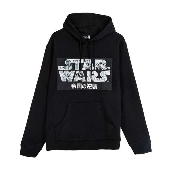 Cerdá Sweat-shirt Cotton Brossé Star Wars M - Noir Cerdá Sweat-shirt Cotton Brossé Star Wars M - Noir