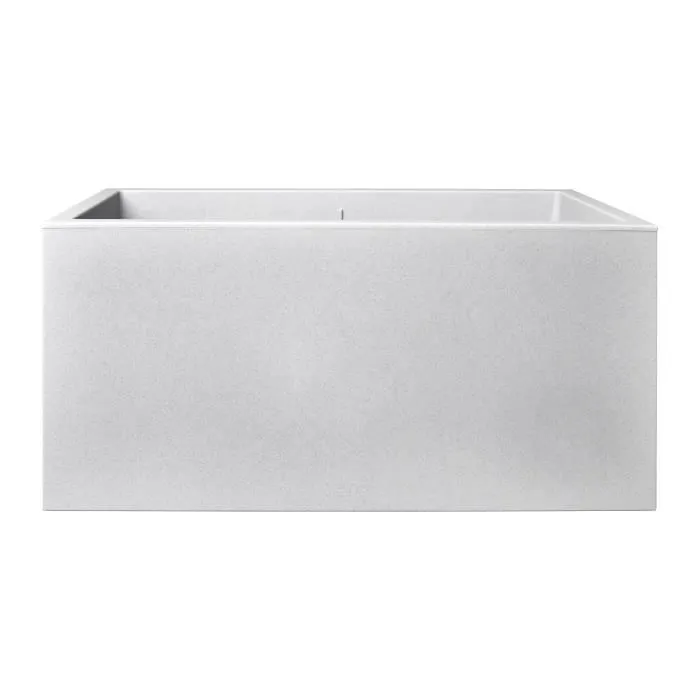 Elho Jardinière Vivo Next Long 80 Gris L 78 x l 39 x H 38 cm, 100% Recyclé, Intérieur/Extérieur