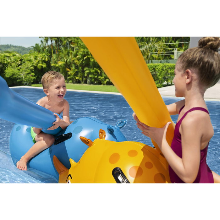 Bestway Jeu Flottant Lutte de Rhinocéros 153x77 cm +3 Ans Piscine 41522 Bestway Jeu Flottant Lutte de Rhinocéros 153x77 cm +3 Ans Piscine 41522