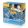 Bestway 41522 Jeu Gonflable Combat de Rhinocéros pour Piscine 153x77 cm +3 Ans