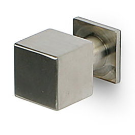 HERRAJES ALK Tope de porte Core en acier inoxydable 25x38 mm