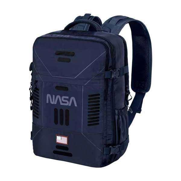 Karactermania Mercury NASA Spaceship Sac à Dos Voyage Grande Capacité 33 x 23 x 47 cm Ouverture 180° Compartiment Ordinateur 17" Polyester Impermeable