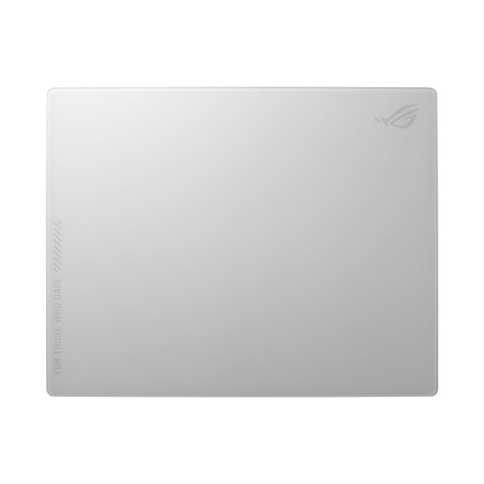 Asus ROG Moonstone Ace L Tapis de souris gaming en verre trempé blanc 500x400mm Asus ROG Moonstone Ace L Tapis de souris gaming en verre trempé blanc 500x400mm
