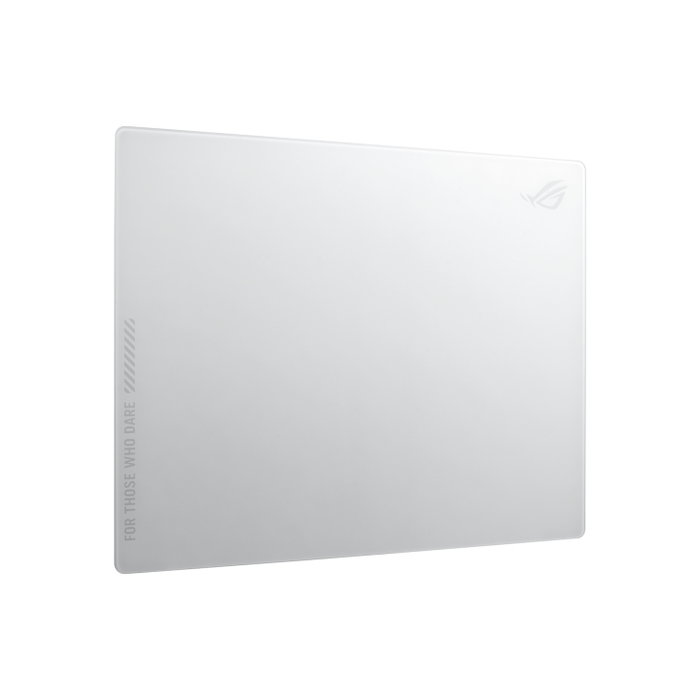 Asus ROG Moonstone Ace L Tapis de souris gaming en verre trempé blanc 500x400mm Asus ROG Moonstone Ace L Tapis de souris gaming en verre trempé blanc 500x400mm