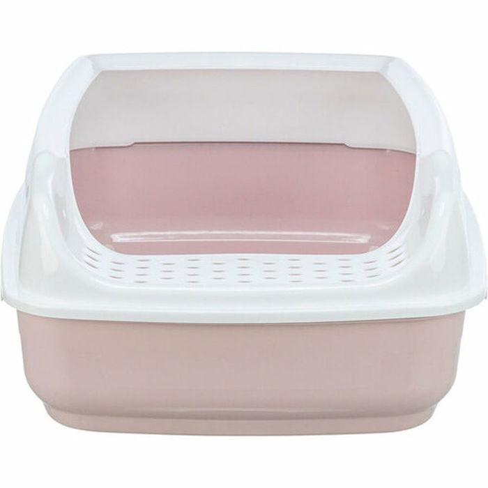 Bac à litière pour chats Trixie Delio Blanc Lila Plastique 38 × 20 × 50 cm