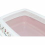 Bac à litière pour chats Trixie Delio Blanc Lila Plastique 38 × 20 × 50 cm