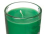 Acorde Lot de 6 Bougies en Verre Vert avec Parfum Bambou Dimensions 16x6.5x11 cm (Set de 12)