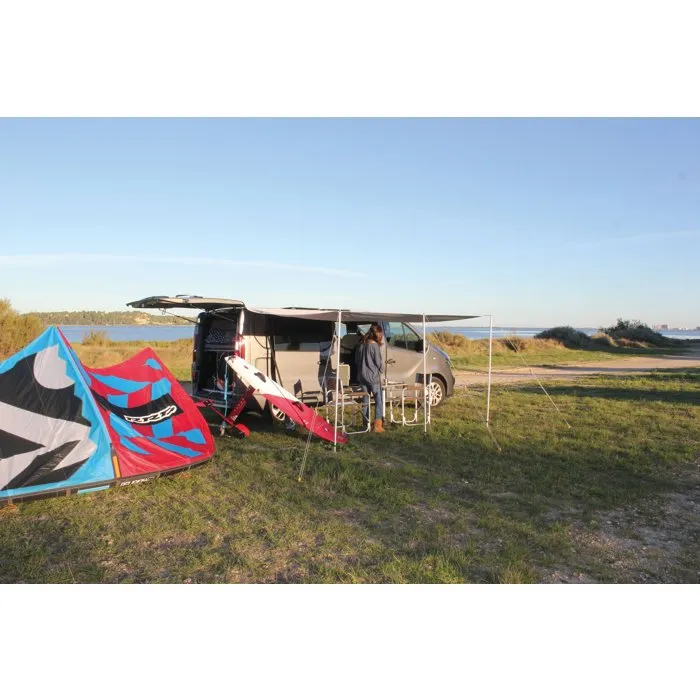 BAYA SUN Solette Ombréa 350 - Protection Solaire Tissu Technique Haute Résistance UV pour Camping-Car, Van, Fourgon - Installation Rapide