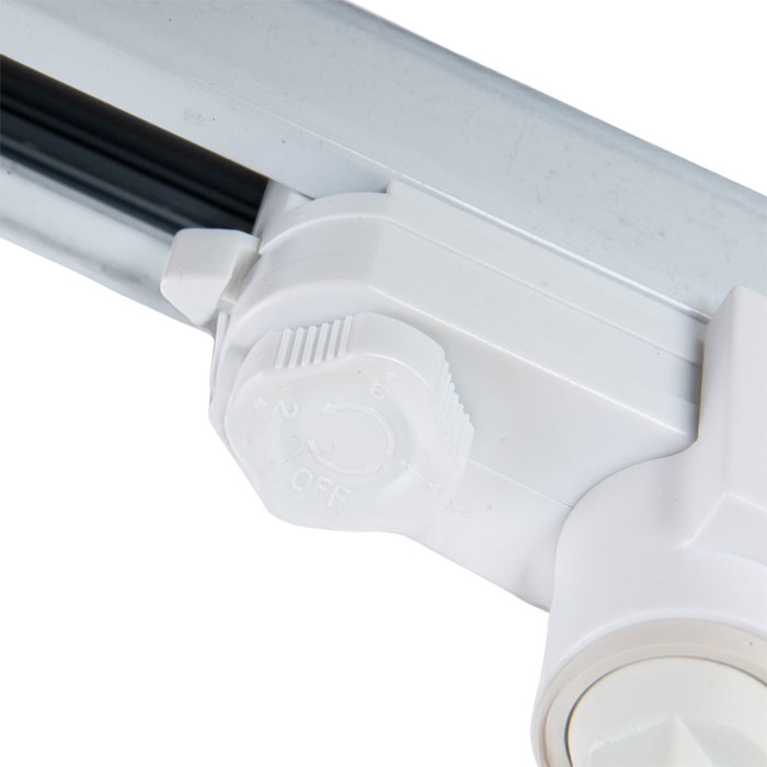 Spot LED sur Rail Multi-Angles Triac 30W 2700Lm CRI90 3CCT Triphasé