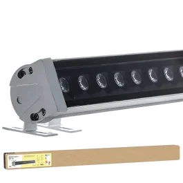 BX3 Light Projecteur Mural LED BX3-623025-W 24W 1836Lm 4200K IP65 40000H Blanc Neutre pour Eclairage Exterieur Facade