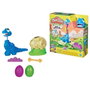 Play-Doh Dino Cuello Largo F1503 - Œuf de dinosaure avec Brontosaure à cou extensible, jouet de pâte à modeler pour enfants dès 3 ans