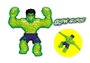 Bandai Marvel Glow Surge Hulk - Figurine extensible qui brille dans le noir