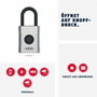 ABUS EVEROX One Cadenas électronique Bluetooth 61/50 mm