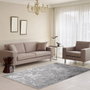 Home Deco Factory Alfombra Efecto Plata 120x170