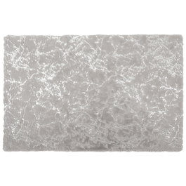 Home Deco Factory Alfombra Efecto Plata 120x170