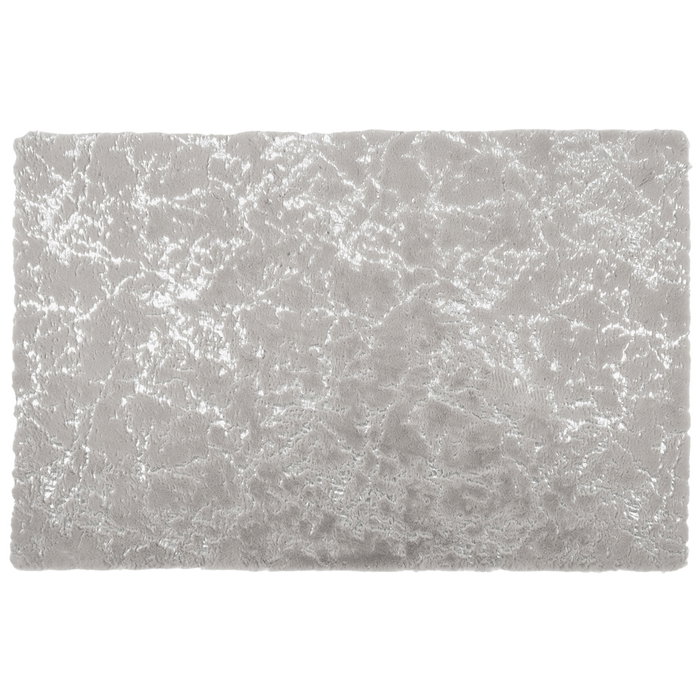 Home Deco Factory Alfombra Efecto Plata 120x170 Home Deco Factory Alfombra Efecto Plata 120x170