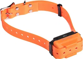 Num'Axes Collier de Dressage Canicom R pour Chien, Rechargeable, Orange