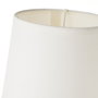 BigBuy Home Lampe de bureau Blanc Rose 40 W