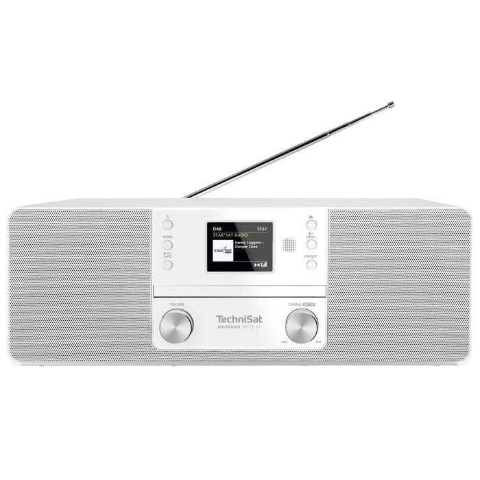 Technisat DigitRadio 370 CD BT blanc Technisat DigitRadio 370 CD BT blanc