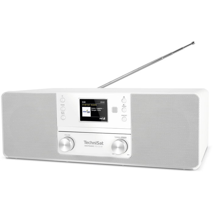 Technisat DigitRadio 370 CD BT blanc Technisat DigitRadio 370 CD BT blanc