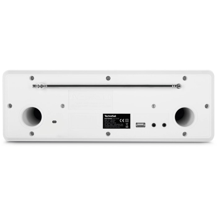 Technisat DigitRadio 370 CD BT blanc Technisat DigitRadio 370 CD BT blanc