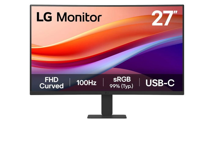 LG 27U421A-B Écran PC 27 pouces FHD 100Hz Curved HDMI USB-C LG 27U421A-B Écran PC 27 pouces FHD 100Hz Curved HDMI USB-C