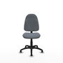 PIQUERAS Y CRESPO Chaise de bureau Algarra en tissu gris avec base polyamide noire