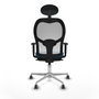 Piqueras y Crespo Chaise de Bureau 1D086G1 Bleu clair