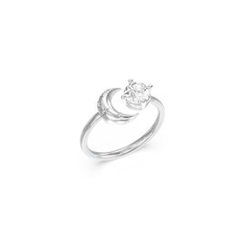 Bague Femme Guess JUBR06237JWRH58 Argenté 18
