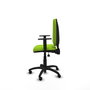PIQUERAS Y CRESPO Chaise de bureau Aýna, Simili cuir pistache, Mécanisme asynchrone