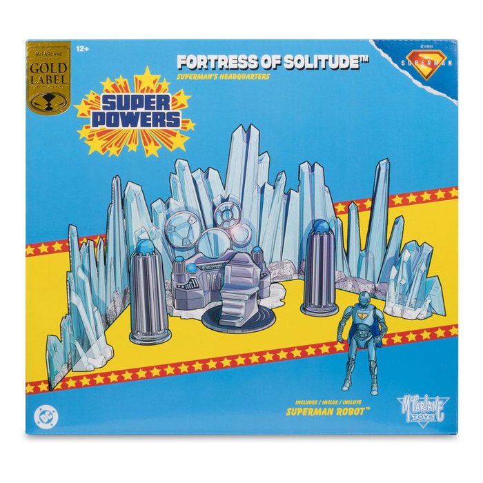 McFarlane Toys Superman (2025) DC Direct Playset Fortress of Solitude avec Superman Robot McFarlane Toys Superman (2025) DC Direct Playset Fortress of Solitude avec Superman Robot