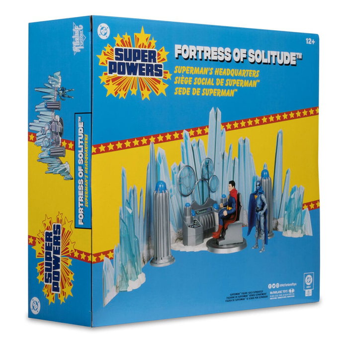 McFarlane Toys Superman (2025) DC Direct Playset Fortress of Solitude avec Superman Robot McFarlane Toys Superman (2025) DC Direct Playset Fortress of Solitude avec Superman Robot