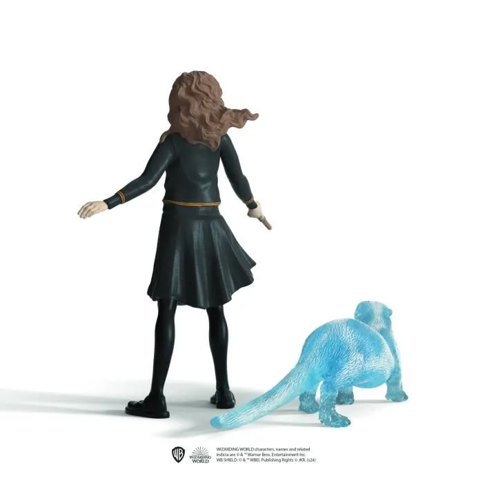 Schleich Figurine Hermione et son Patronus 42681 Harry Potter - Jouet pour enfant dès 6 ans