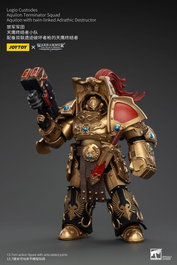 Joy Toy (CN) Warhammer The Horus Heresy Legio Custodes Aquilon Terminator Squad Aquilon avec twin-linked Adrathic Destructor