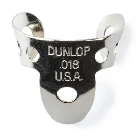 Dunlop Médiators de doigt Nickel Silver .018 (Pack de 5)