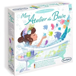 Sentosphere - Mon Atelier du Bain - Kit d'Activités Ludiques et Éducatives - Fabrication de Savons et Bains Moussants - Parfums Floraux et Frais - À Partir de 8 Ans