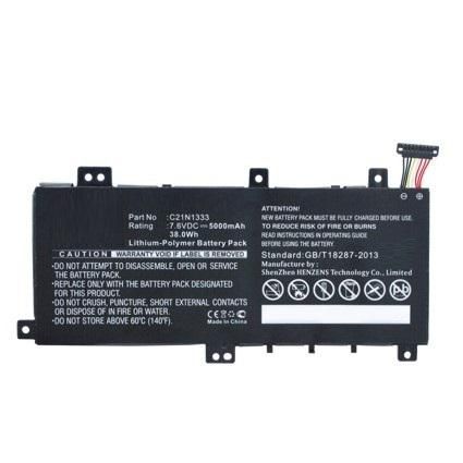 CoreParts Batterie pour Asus, 5000 mAh, 38 Wh, 7.6 V