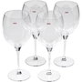 Alessi Mami XL Set de 4 verres à vin blanc en verre cristalino SG119/1S4