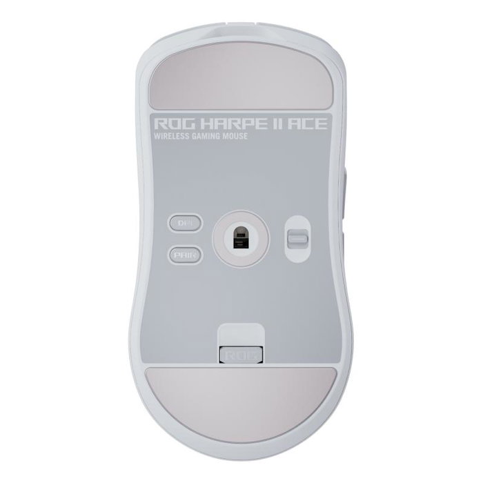 Asus ROG Harpe II Ace Souris Gaming sans fil (90MP0490-BMUA10) - Bluetooth, 2.4 GHz, capteur 42 000 dpi, blanc