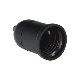 WOLFPACK LINEA PROFESIONAL Porte-lampe E-27 Noir 4A