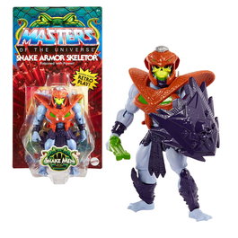 Mattel - Masters of the Universe Origins - Figurine Skeletor Armure du Serpent - HKm68 - Action Figure Articulée de 14 cm
