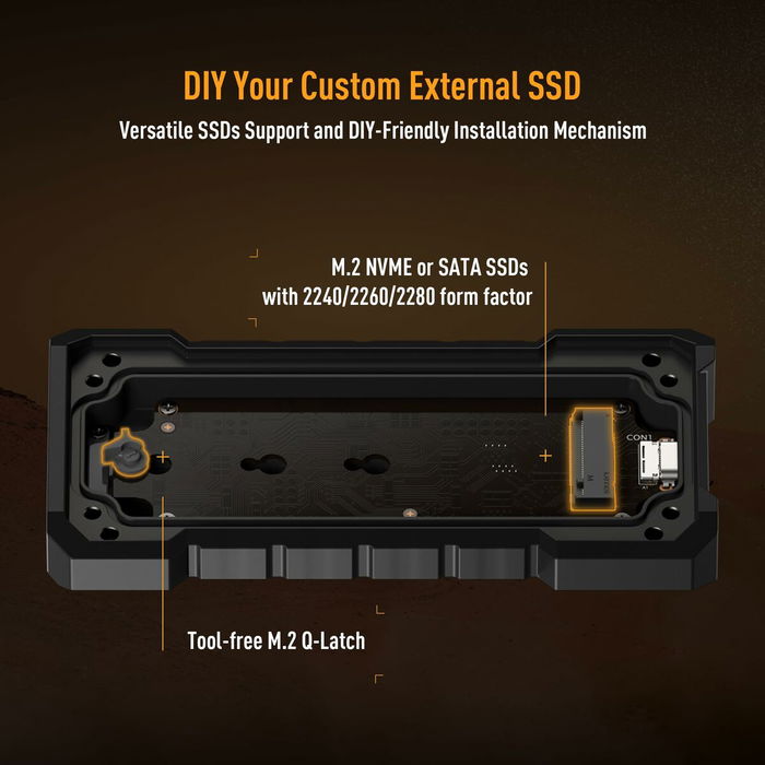 Disque Dur Externe Asus Gaming A2 Noir