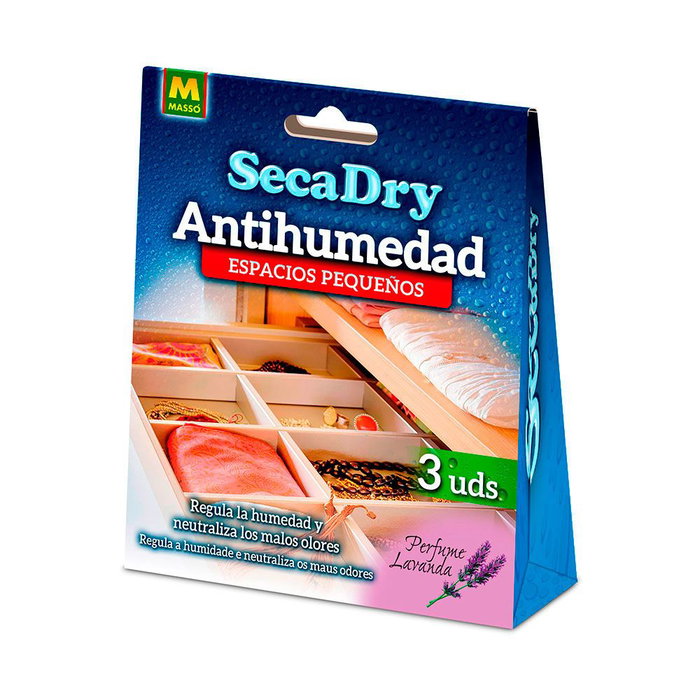 Anti-humidité Massó Secadry 30 g Gel Sacs 3 Pièces Anti-humidité Massó Secadry 30 g Gel Sacs 3 Pièces