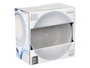 Vessia Assiette Creuse 20,5 cm Bleu Céramique Motif Gravé (Set de 24)