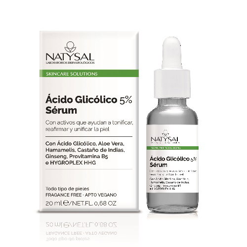 NATYSAL Sérum Acide Glycolique 5% 20ml NATYSAL Sérum Acide Glycolique 5% 20ml