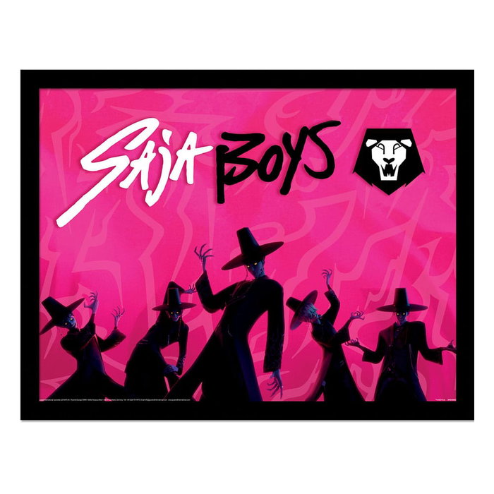 KPop Demon Hunters poster encadré Collector Print Saja Boys Idol KPop Demon Hunters poster encadré Collector Print Saja Boys Idol